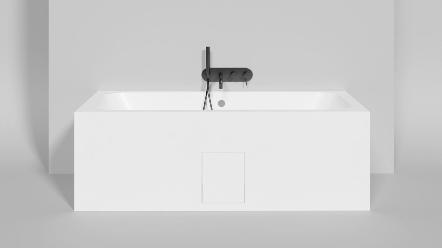 Фото Ванна из литьевого мрамора Salini Orlanda Axis Kit 170x75 103213G