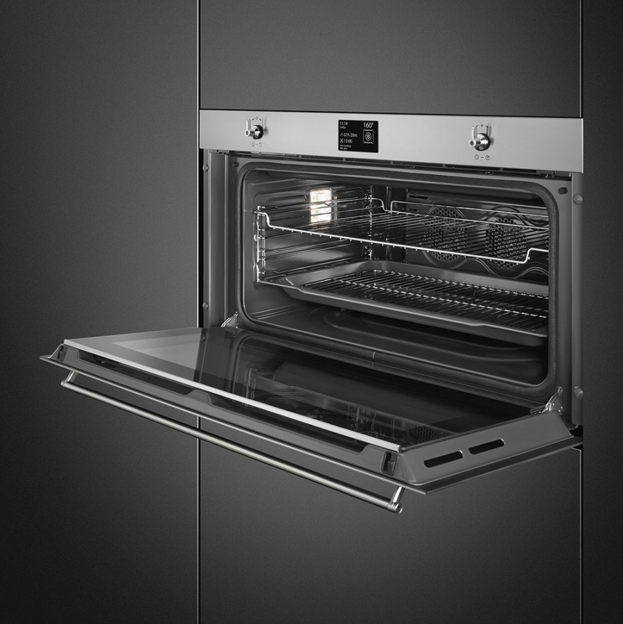 Фото Духовой шкаф Smeg SFPR9395X