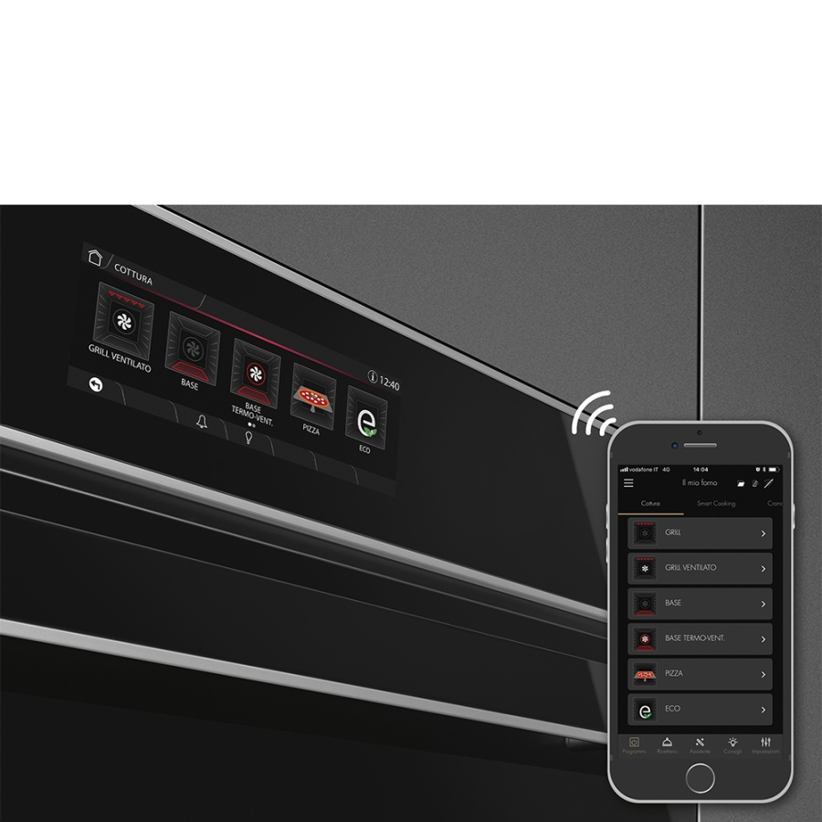 Фото Духовой шкаф Smeg SFP6606WTPNX