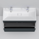 Фото Тумба под раковину AM.PM Inspire V2.0 M50AFHX1203GM 120 см графит матовый
