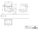Фото Тумба под раковину Villeroy&Boch Collaro C00800DH глянцевый белый