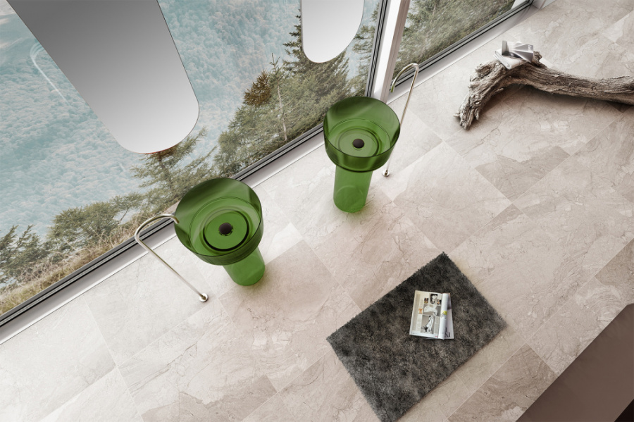 Фото Раковина Abber Kristall 45 AT2702Emerald-H зеленый