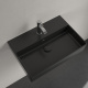 Фото Раковина Villeroy&Boch Memento 2.0 60 4A226LR7 черный матовый