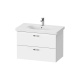 Фото Тумба под раковину Duravit Xbase 80x45.8 XB619001818 белый матовый