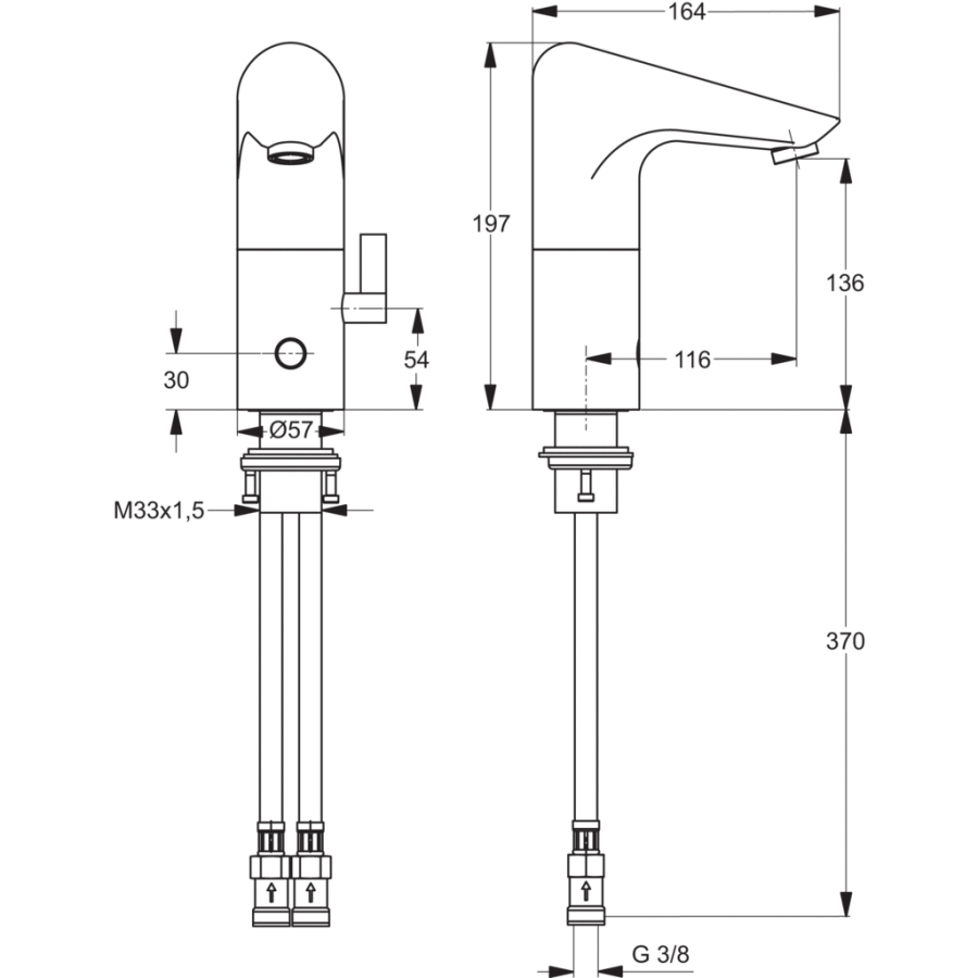Фото Смеситель для раковины Ideal Standard Ceraplus A4154AA
