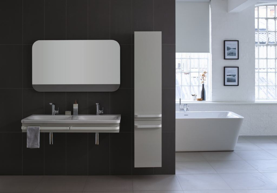 Фото Шкаф-пенал Ideal Standard Tonic II R4315WG глянцевый белый