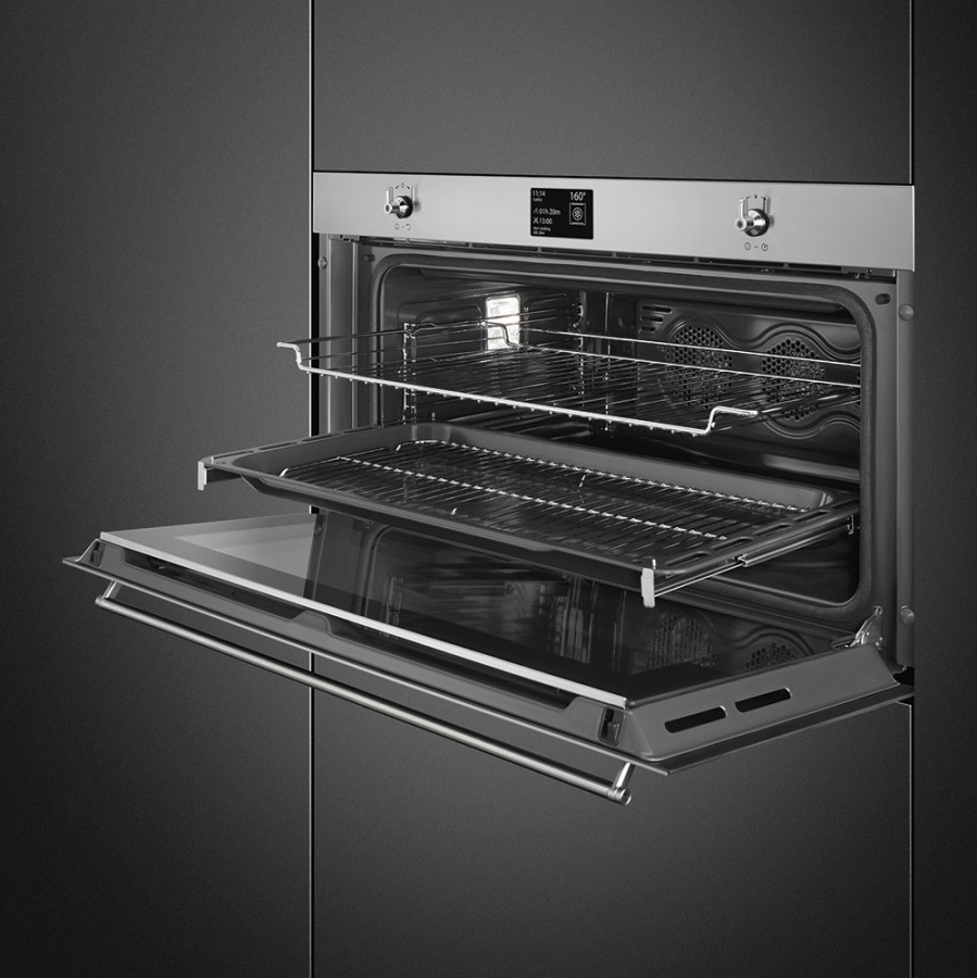 Фото Духовой шкаф Smeg SFPR9395X