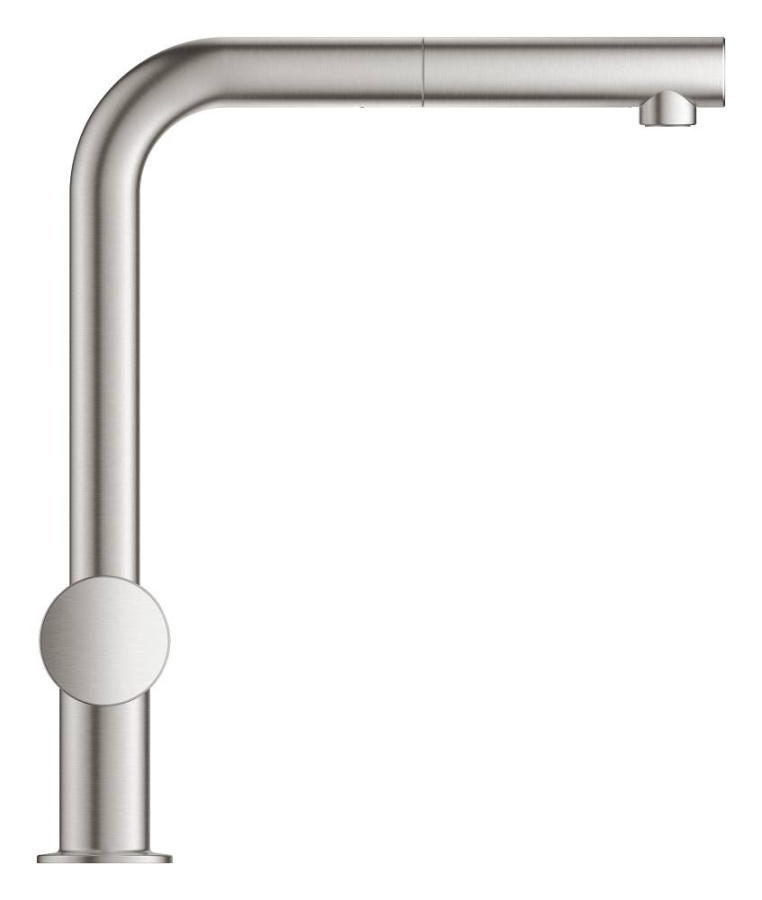 Фото Смеситель для кухни GROHE Blue Pure Minta 119707 с функцией фильтрации, суперсталь