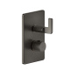 Фото Смеситель для раковины Gessi Inciso 58132#299 черный матовый