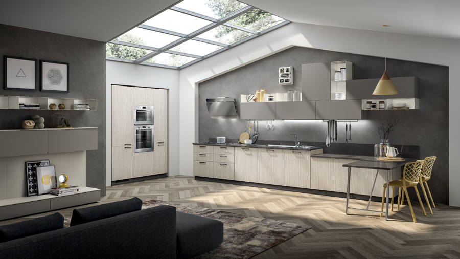 Фото Кухня Scavolini Sax угловая 330 на 270 см
