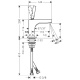 Фото Смеситель для раковины Hansgrohe Axor Citterio 39035000
