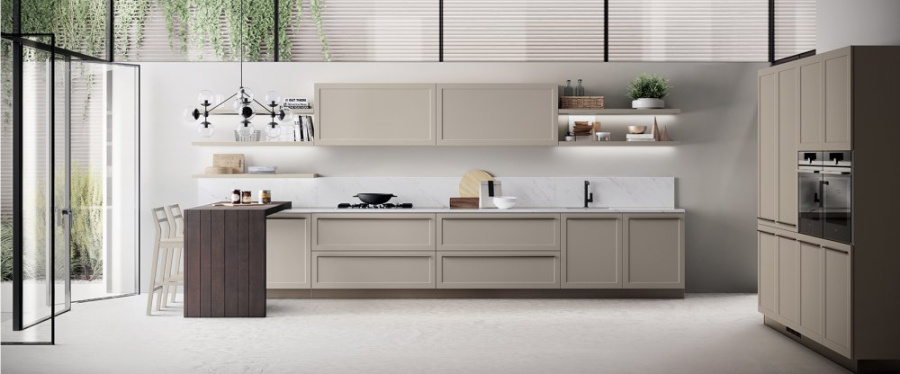 Фото Кухня Scavolini Carattere прямая 300 см