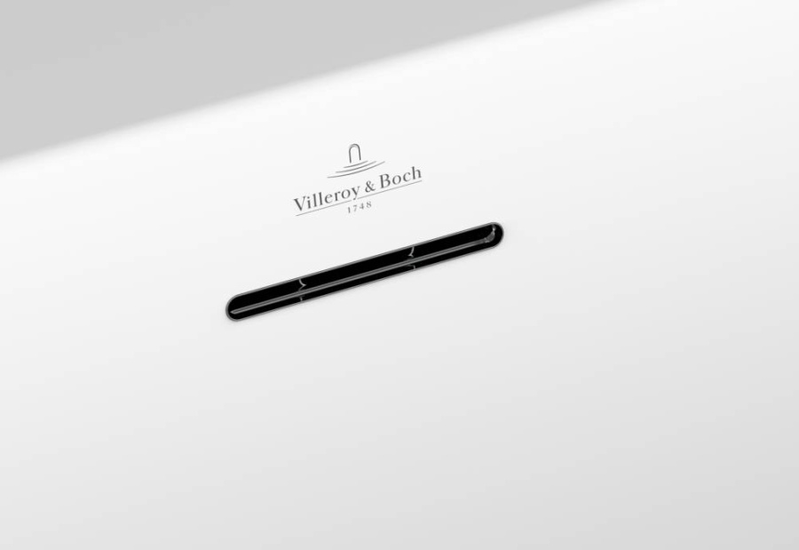 Фото Квариловая ванна 180х80 см Villeroy&Boch Subway 3.0 UBQ180SBW2DV-01 с ножками и сливом-переливом