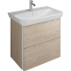 Фото Тумба с раковиной Burgbad Iveo 80 SFEN080F2747G0161C0001*1 кашемировый дуб