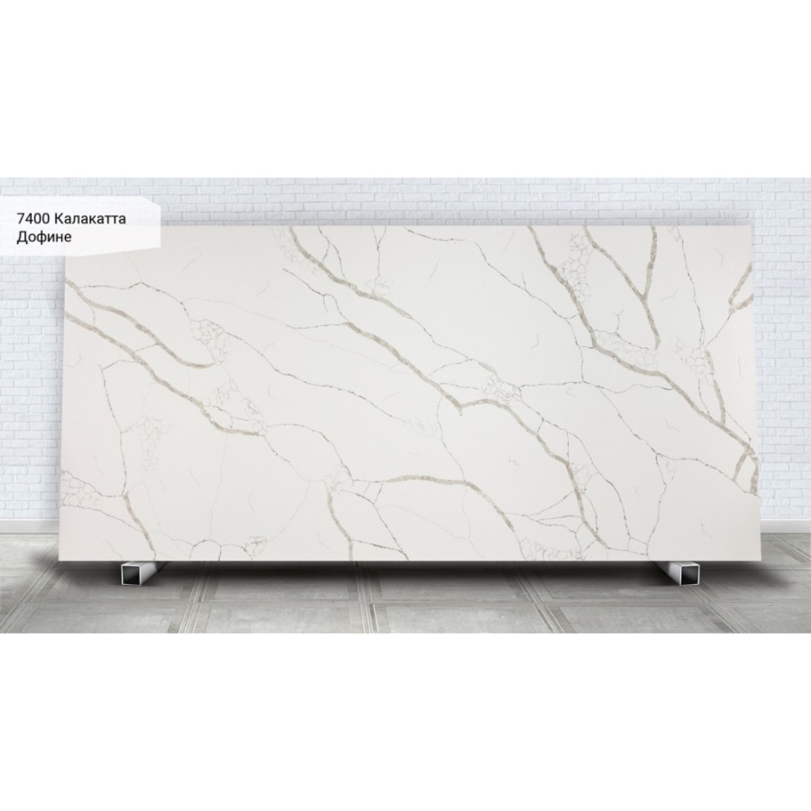 Фото Столешница Avant Quartz 7400 Калакатта Дофине