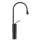 Фото Смеситель для раковины Gessi Goccia 33809#299 черный матовый