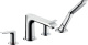 Фото Смеситель для ванны hansgrohe Metris E 31442000