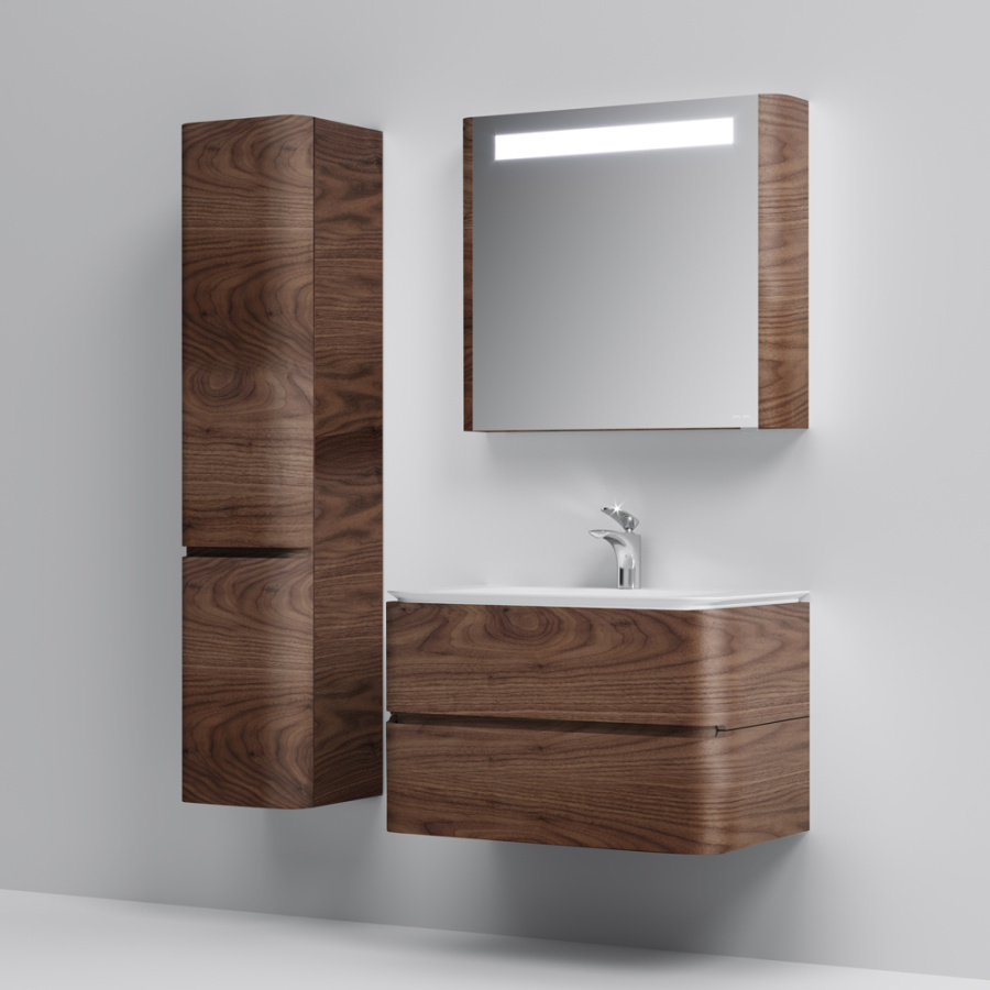 Фото Тумба под раковину AM.PM Sensation M30FHX0802NF орех текстурированный