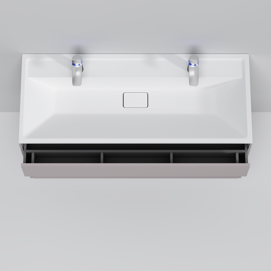 Фото Тумба под раковину AM.PM Inspire V2.0 M50AFHX1203EGM 120 см серый матовый