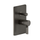 Фото Смеситель для душа Gessi Inciso 58079#299 черный матовый