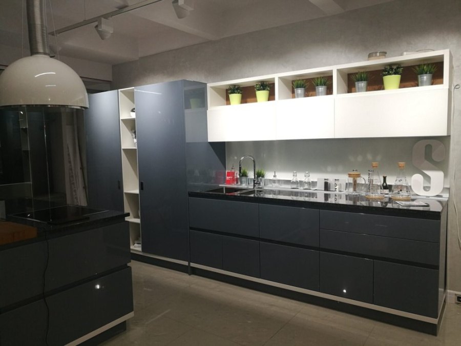 Фото Кухня Scavolini Foodshelf прямая