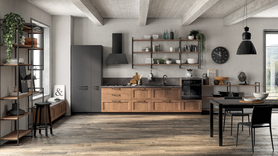 Фото Кухня Scavolini Sax угловая 330 на 270 см