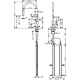 Фото Смеситель для кухни hansgrohe Talis M54 72803800 с вытяжным изливом, сталь