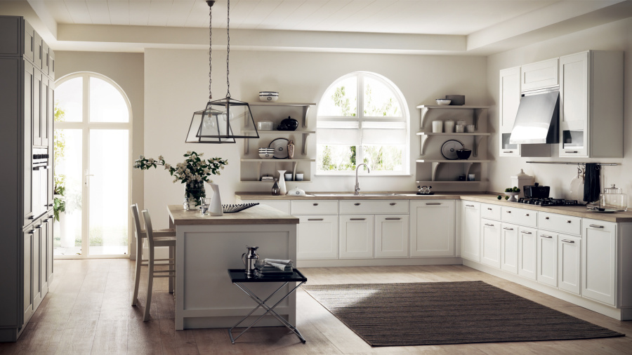 Фото Кухня Scavolini Favilla прямая 330 см