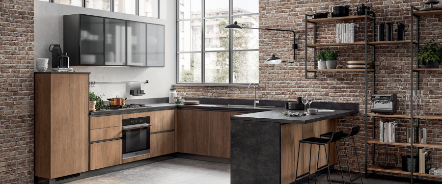 Фото Кухня Scavolini Evolution прямая 300 см