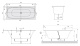 Фото Квариловая ванна Villeroy&Boch My Art 180x80 UBQ180MYA2V-01