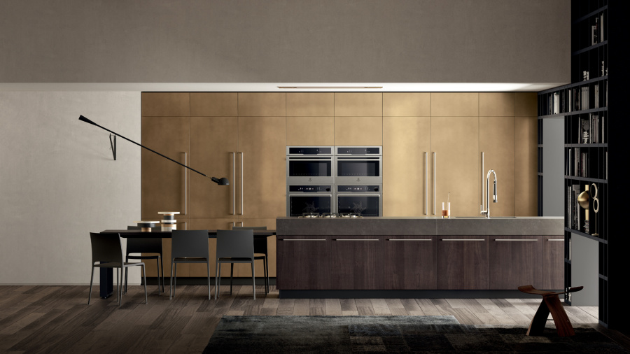 Фото Кухня Scavolini Mood прямая с островом