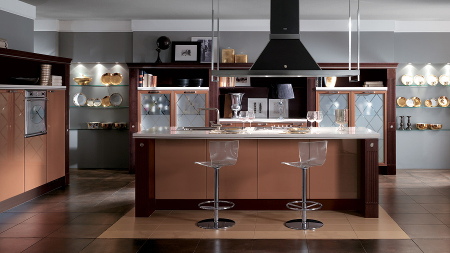 Фото Кухня Scavolini Baccarat прямая 300 см