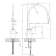 Фото Смеситель для раковины Gessi Goccia 33605#147
