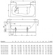 Фото Стальная ванна Bette FORM 150x70 3500-000+AD+PLUS