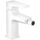 Фото Смеситель для биде hansgrohe Metropol 32520700 со сливным клапаном Push-Open, матовый белый