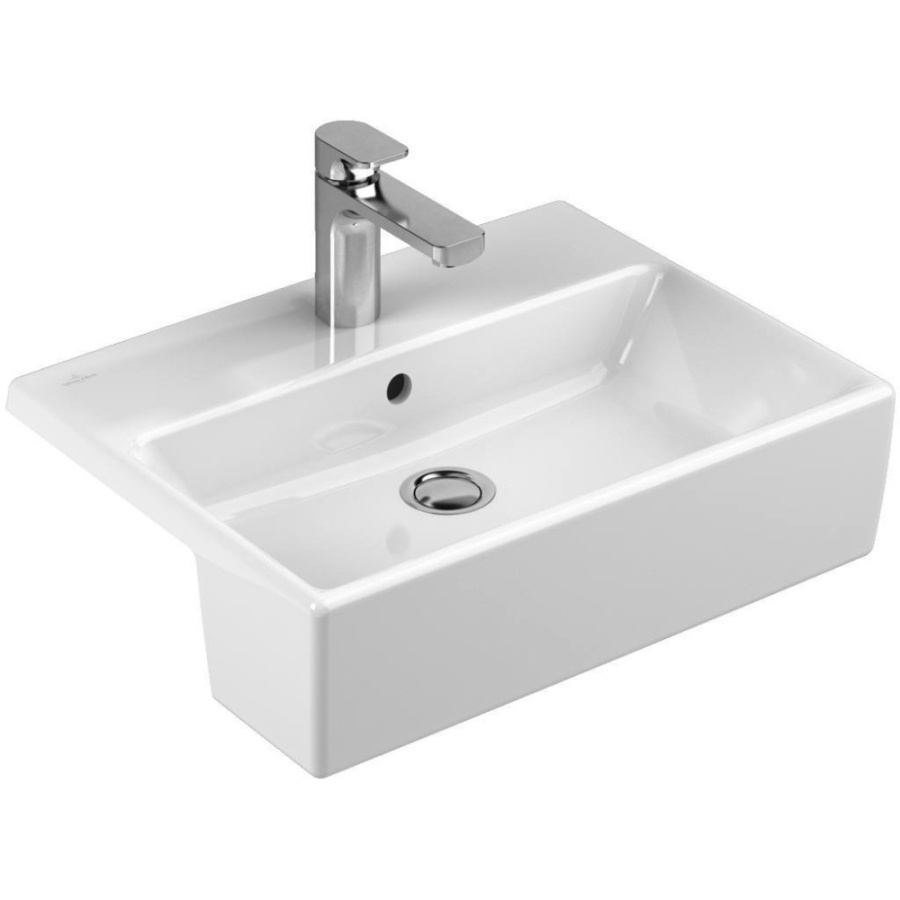Фото Раковина Villeroy&Boch Memento 50 см 413355R1 альпийский белый