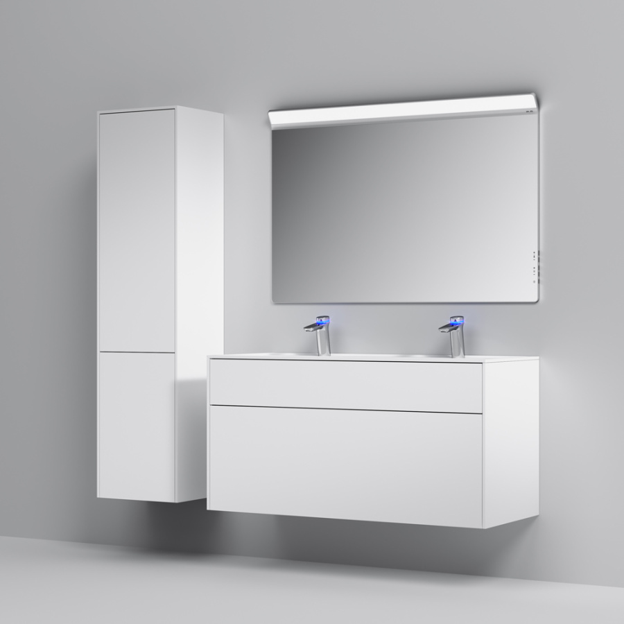 Фото Тумба под раковину AM.PM Inspire V2.0 M50AFHX1203WM 120 см белый матовый