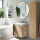 Фото Тумба с раковиной Burgbad Iveo 80 SFEN080F2747G0161C0001*1 кашемировый дуб