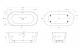Фото Акриловая ванна BelBagno 200x85 BB416-2000-850