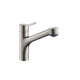 Фото Смеситель для кухни hansgrohe Talis M52, 170, 2jet 73860800 с вытяжным душем сталь