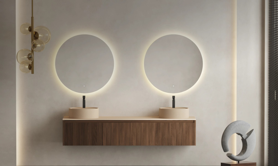Фото Зеркало Salini Ombra 90 27M0390BH с LED подсветкой