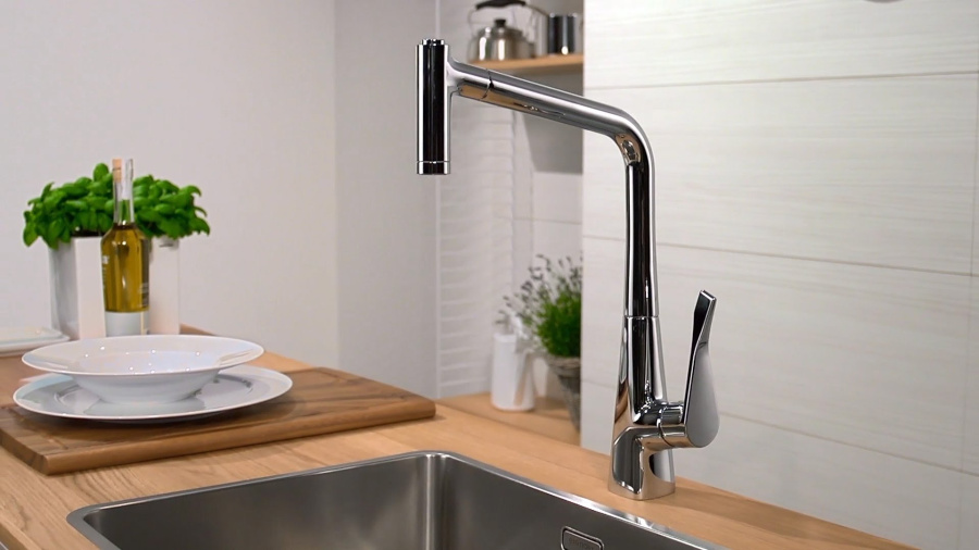 Фото Смеситель для кухни hansgrohe METRIS 14820000