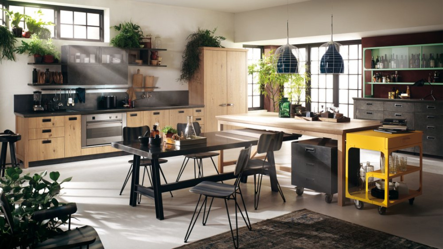 Фото Кухня Scavolini Diesel прямая 444 см