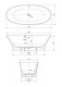 Фото Ванна из искусственного мрамора Cezares Melodia 170x75 MELODIA-170-75-57-G