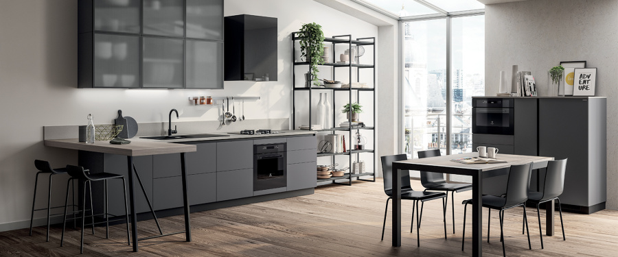 Фото Кухня Scavolini Evolution прямая 300 см
