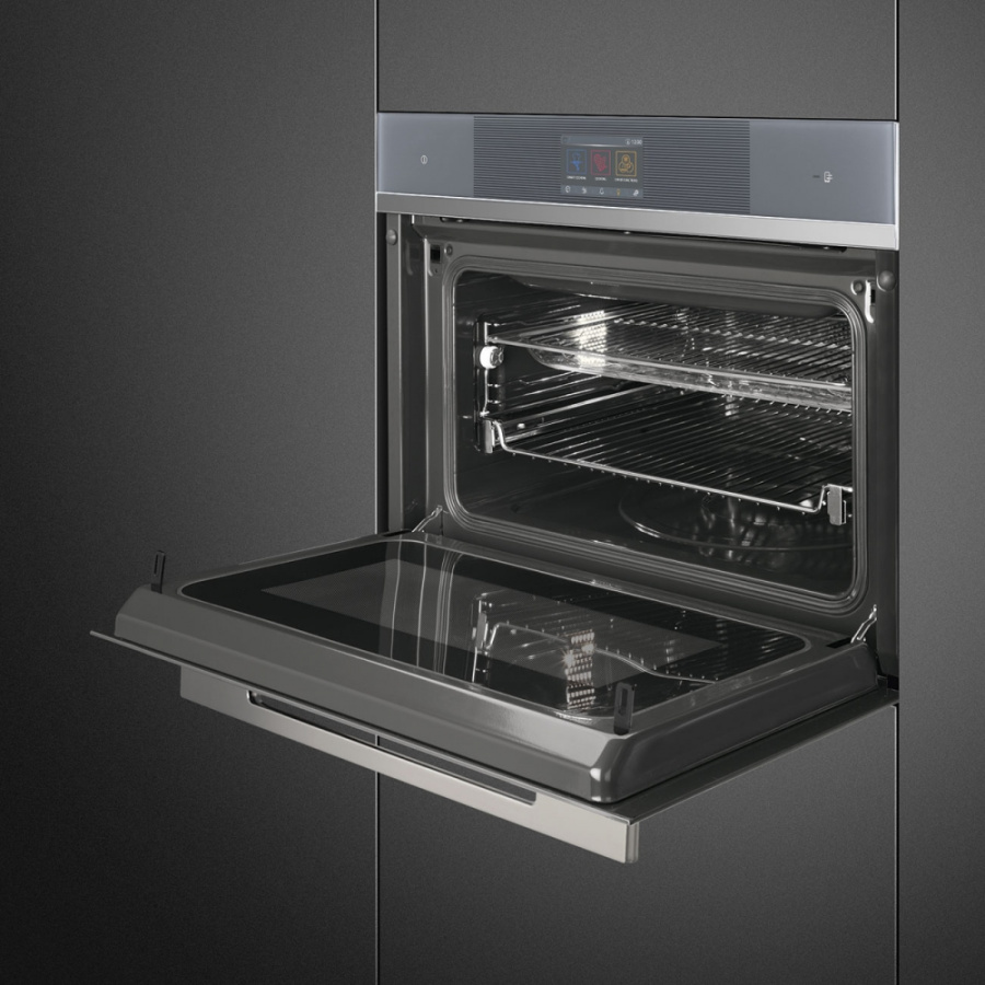 Фото Духовой шкаф Smeg SF4104WMCS
