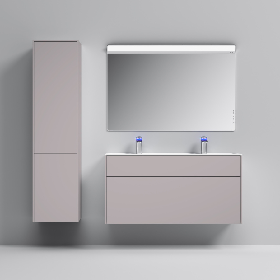 Фото Тумба под раковину AM.PM Inspire V2.0 M50AFHX1203EGM 120 см серый матовый