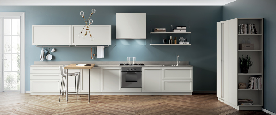 Фото Кухня Scavolini Carattere угловая 365 на 305 см