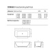 Фото Отдельностоящая ванна Dea Design Modern 160х80х56 DD8665 1600 16 чёрный