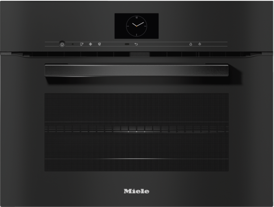 Фото Встраиваемый духовой шкаф с СВЧ Miele H 7640 BM OBSW